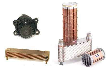 Pompa ulei motor , termoflot - KOMATSU